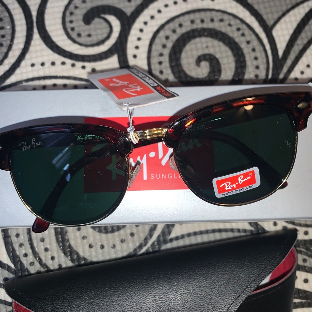 NWT Ray-Ban Clubmaster Sunglasses